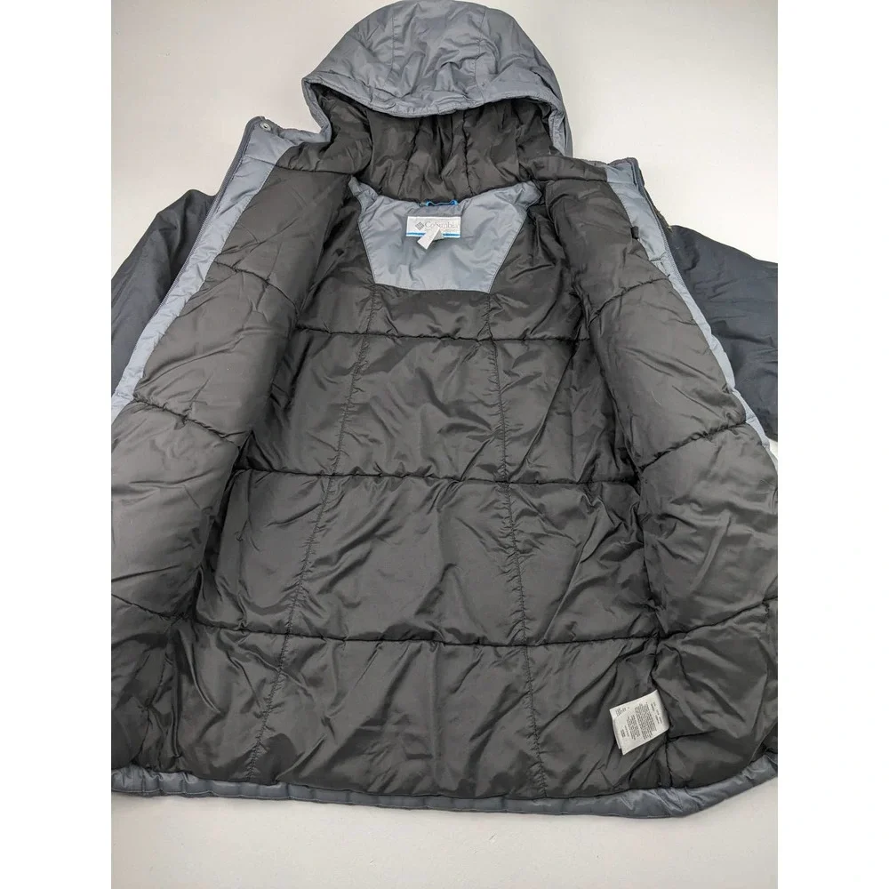 Columbia Black/Gray Winter Coat